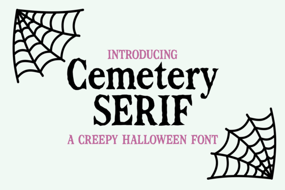 Cemetery Serif Font - Featured Image