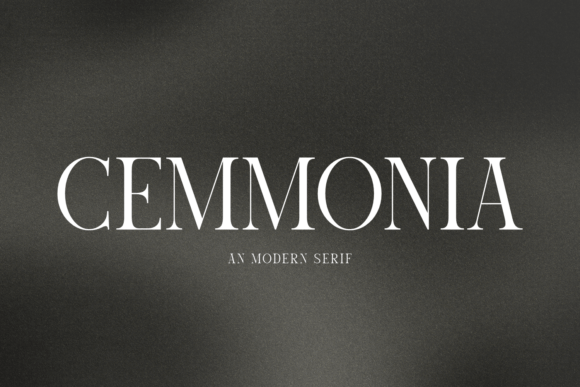 Cemmonia Font - Featured Image