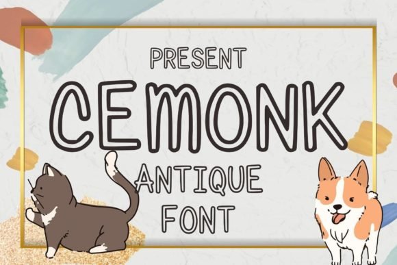 Cemonk Font - Featured Image