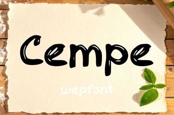 Cempe Font - Featured Image