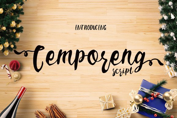 Cemporeng Script Font - Featured Image