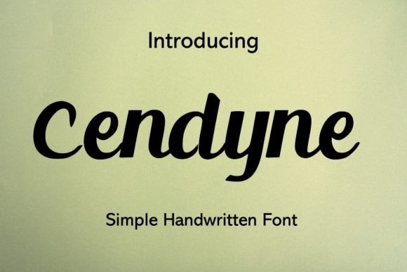 Cendyne Font - Featured Image