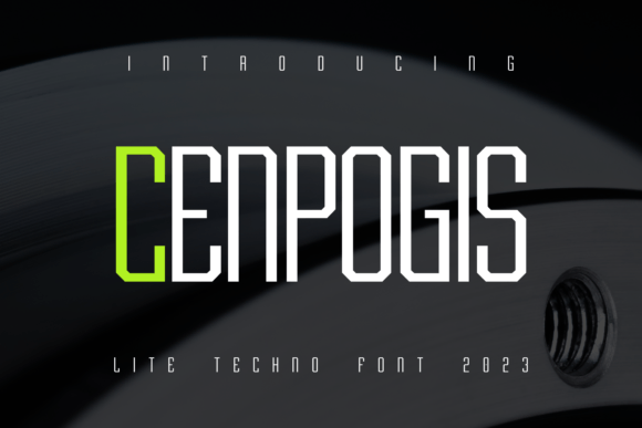 Cenpogis Font - Featured Image