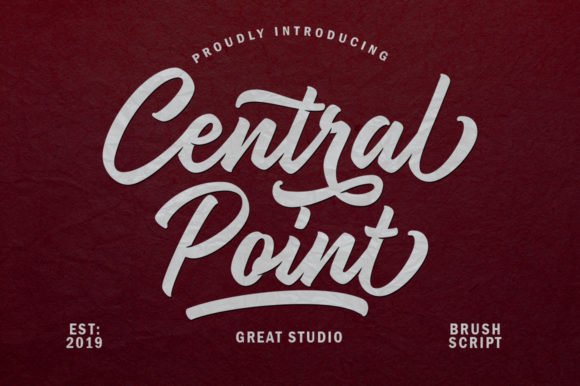 Central Point Font - Featured Image
