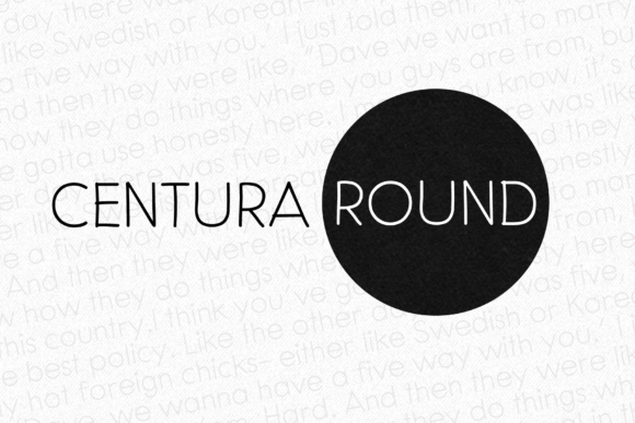 Centura Round Font - Featured Image