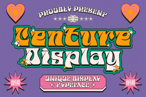 Centure Display Font - Featured Image