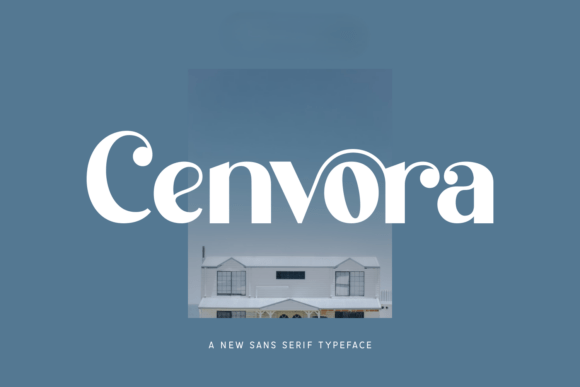 Cenvora Font - Featured Image
