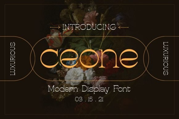 Ceone Font - Featured Image