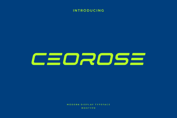 Ceorose Font - Featured Image