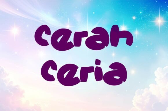 Cerah Ceria Font - Featured Image