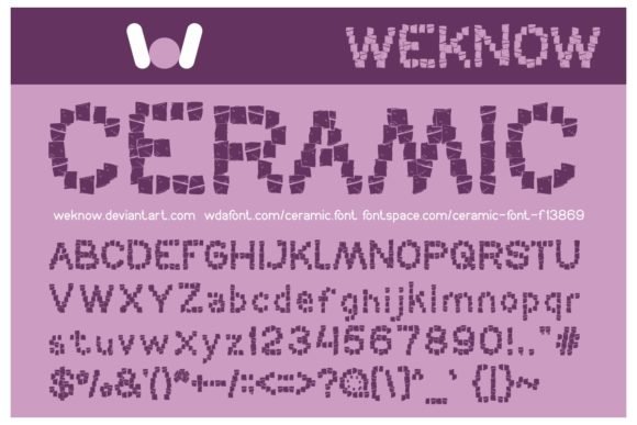 Ceramic Font - Featured Image