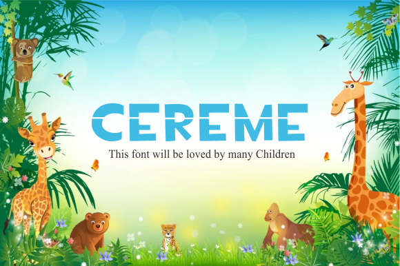 Cereme Font - Featured Image