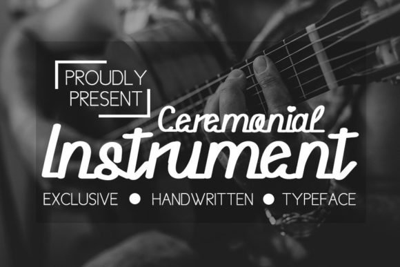 Ceremonial Instrument Font - Featured Image