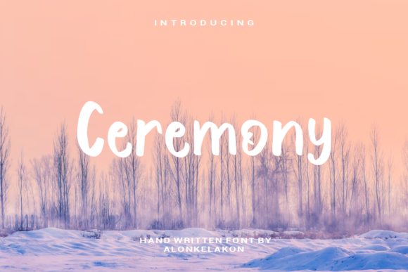Ceremony Font - Featured Image