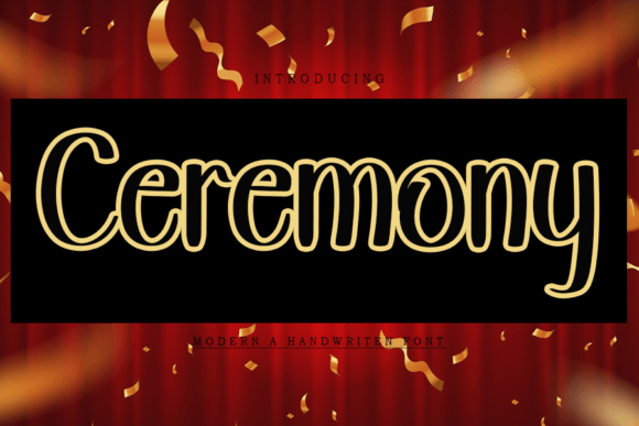 Ceremony Font - Featured Image