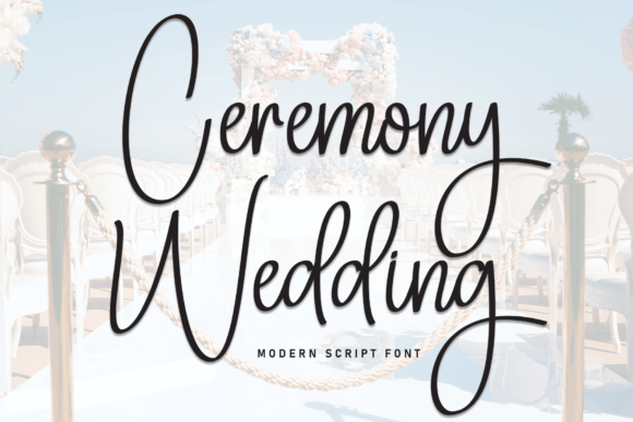 Ceremony Wedding Font - Featured Image