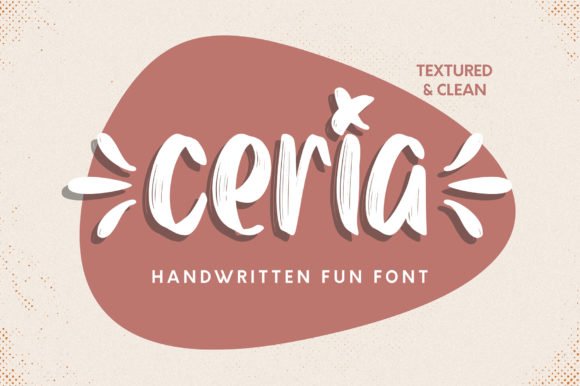 Ceria Font - Featured Image