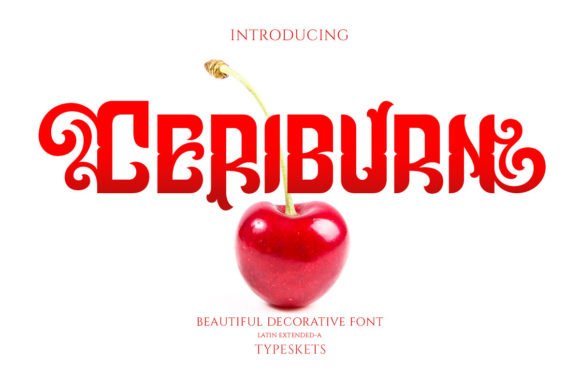 Ceriburn Font - Featured Image