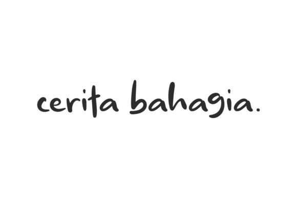 Cerita Bahagia Font - Featured Image