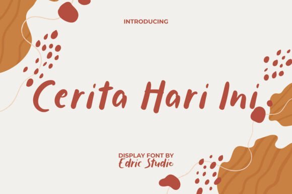 Cerita Hari Ini Font - Featured Image