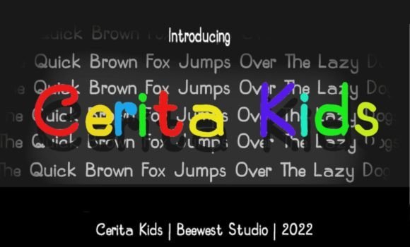 Cerita Kids Font - Featured Image
