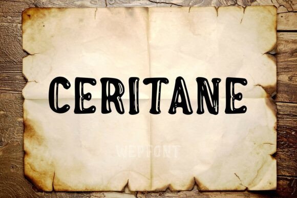 Ceritane Font - Featured Image