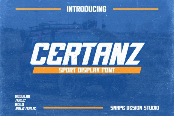 Certanz Font - Featured Image