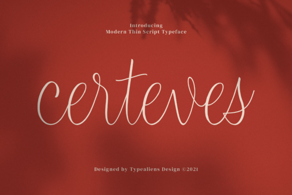 Certeves Font - Featured Image