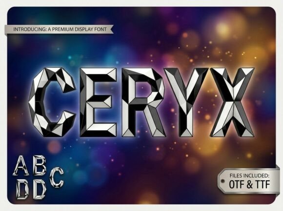 Ceryx Font - Featured Image