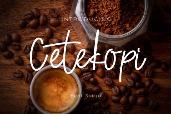 Cetekopi Font - Featured Image