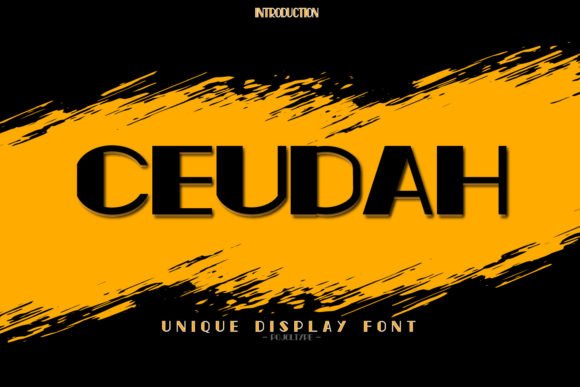 Ceudah Font - Featured Image
