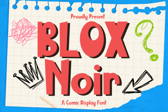Cfblox Noir Regular Font - Featured Image