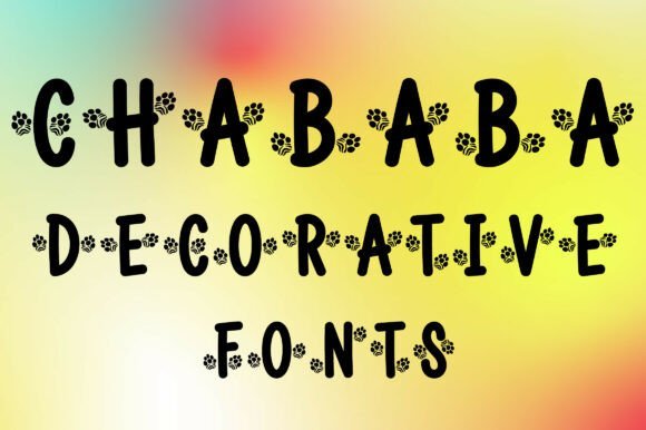 Chababa Font - Featured Image