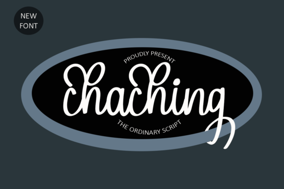 Chaching Font - Featured Image