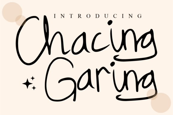 Chacing Font - Featured Image