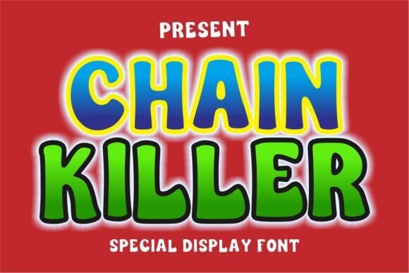 Chain Killer Font - Featured Image