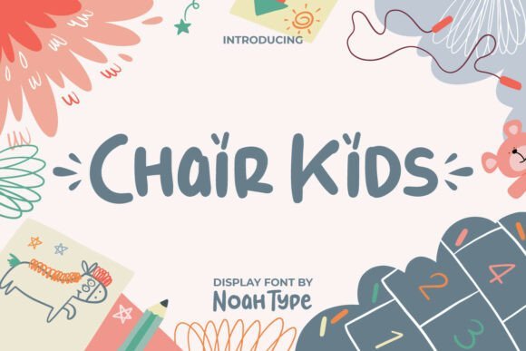 Chair Kids Font - Featured Image