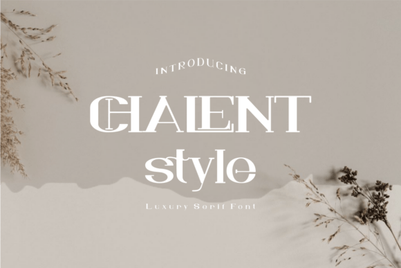 Chalent Style Font - Featured Image