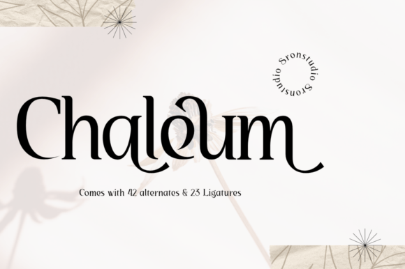 Chaleum Font - Featured Image