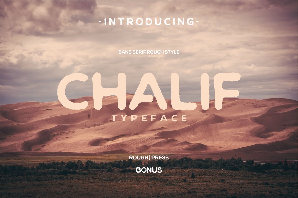 Chalif Font - Featured Image