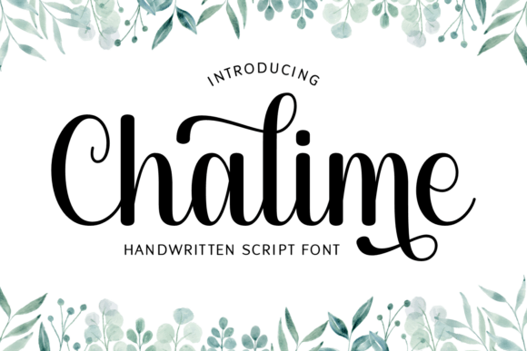 Chalime Font - Featured Image