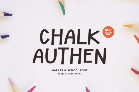 Chalk Authen Font - Featured Image