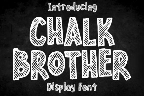 Chalk Brother Font - Featured Image