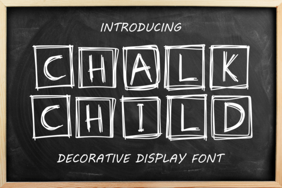 Chalk Child Font - Featured Image