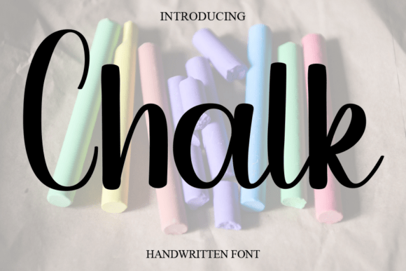 Chalk Font - Featured Image
