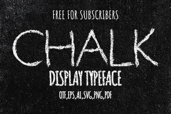 Chalk Font - Featured Image