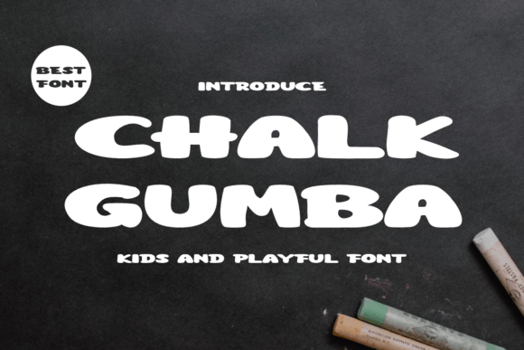 Chalk Gumba Font - Featured Image