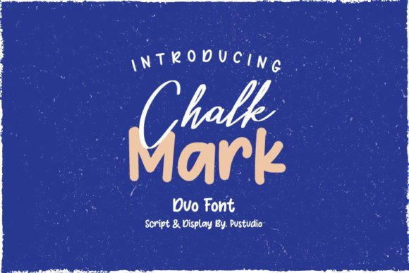 Chalk Mark Duo Font - Featured Image