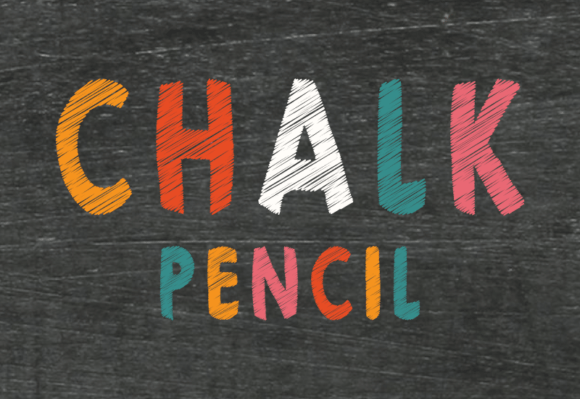 Chalk Pencil Font - Featured Image