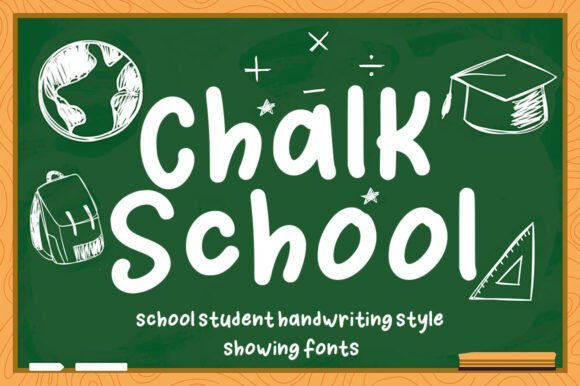 Chalk School Font - Featured Image